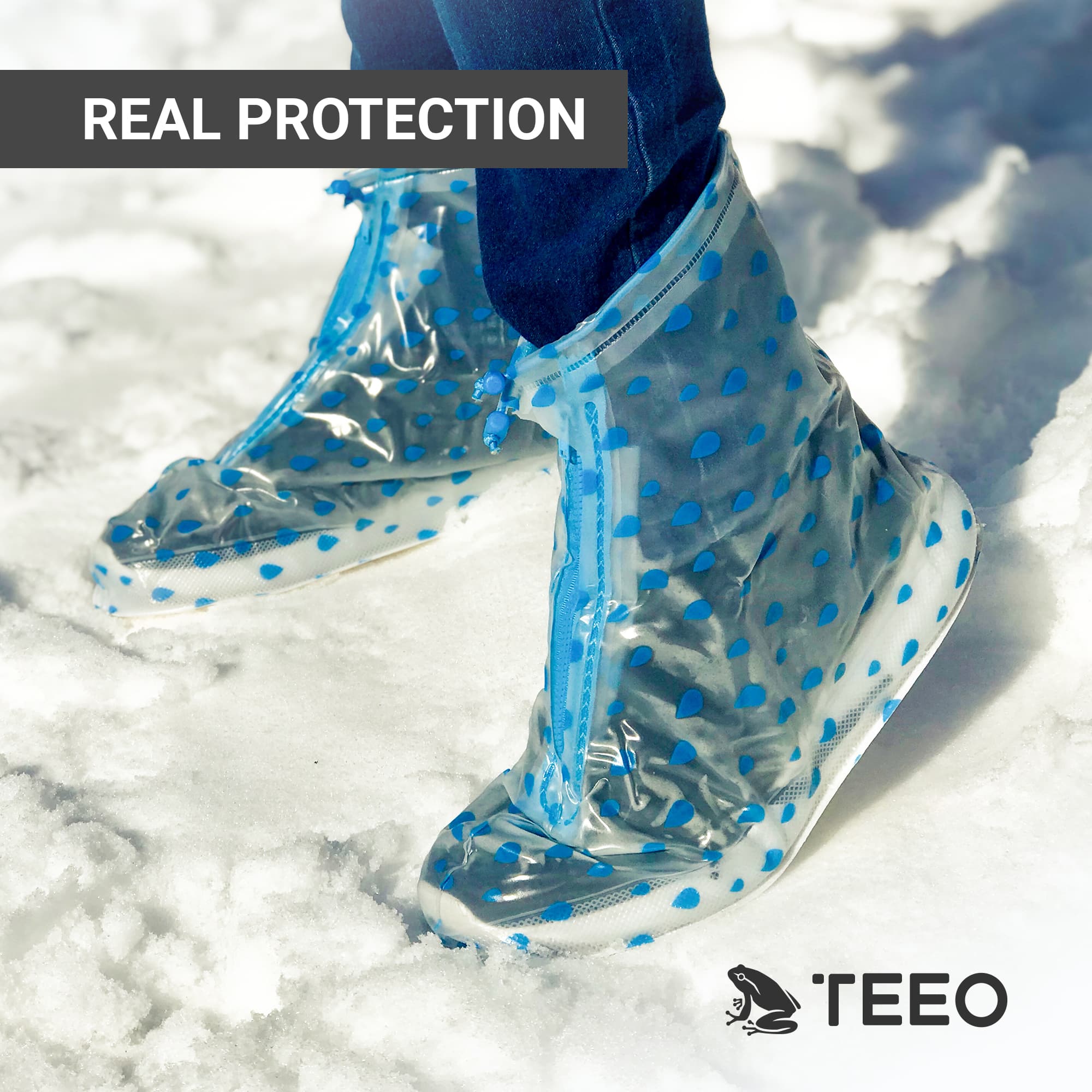 Waterproof Shoe Cover Boots (Lightweight) alternate